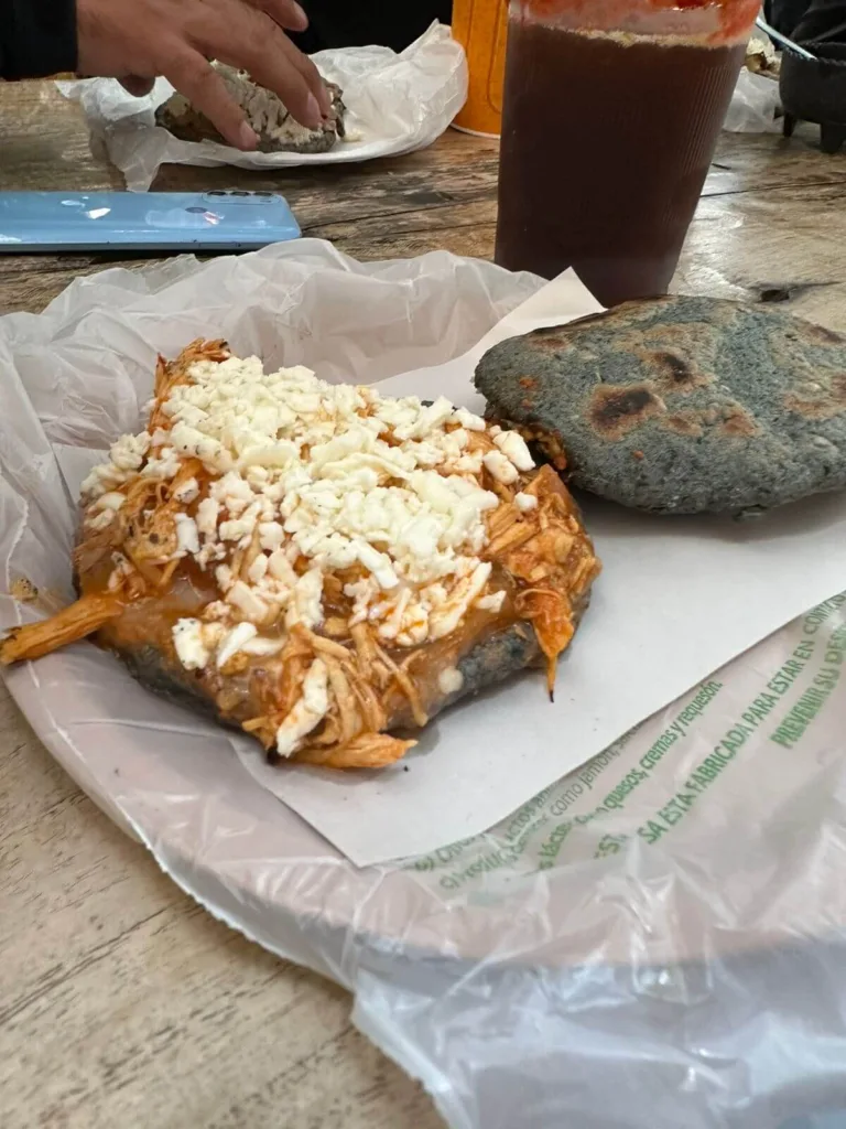 Gorditas de El Negrito en el Pueblo Mágico de Bernal